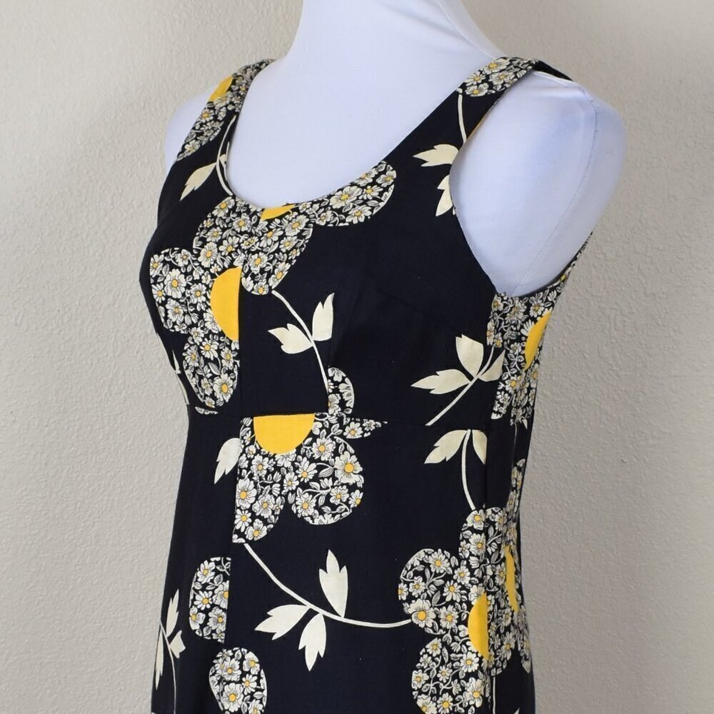 Vintage 60s Mod Floral Jumpsuit - 6/8 - Picture 3 of 10